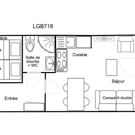 Confortable 2 Pieces, Skis Aux Pieds, Animaux Bienvenus - Fr-1-182a-19 Apartament Courchevel
