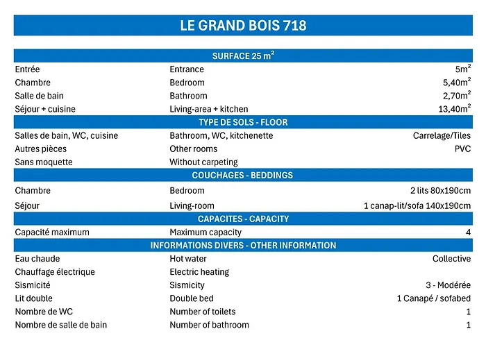 شقة Confortable 2 Pieces, Skis Aux Pieds, Animaux Bienvenus - Fr-1-182a-19