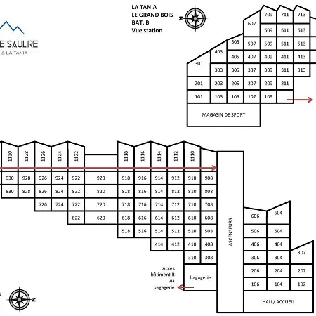 Confortable T2 Skis Aux Pieds, Animaux Autorisés - Fr-1-182a-19 Appartement